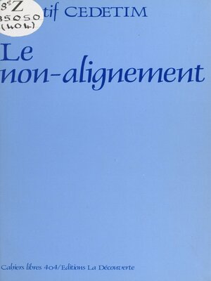 cover image of Le non-alignement